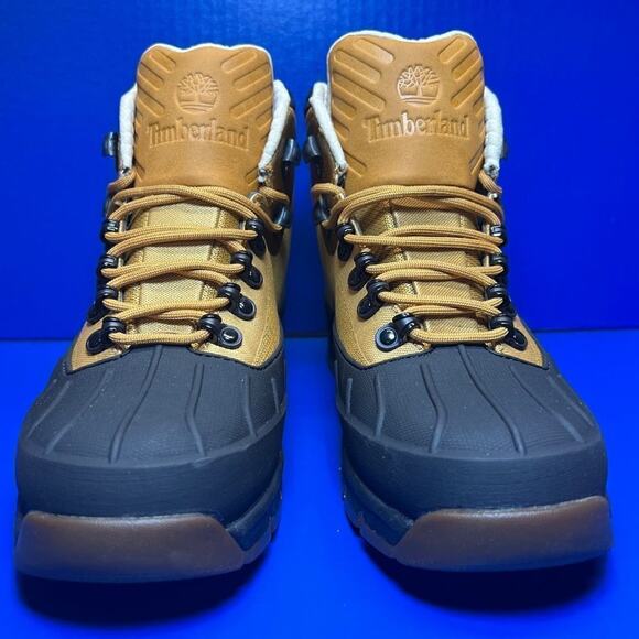 Timberland Euro Hiker Jacquard Shell Toe Boots Wheat‎ A4236 Mens 10.5 main image 9
